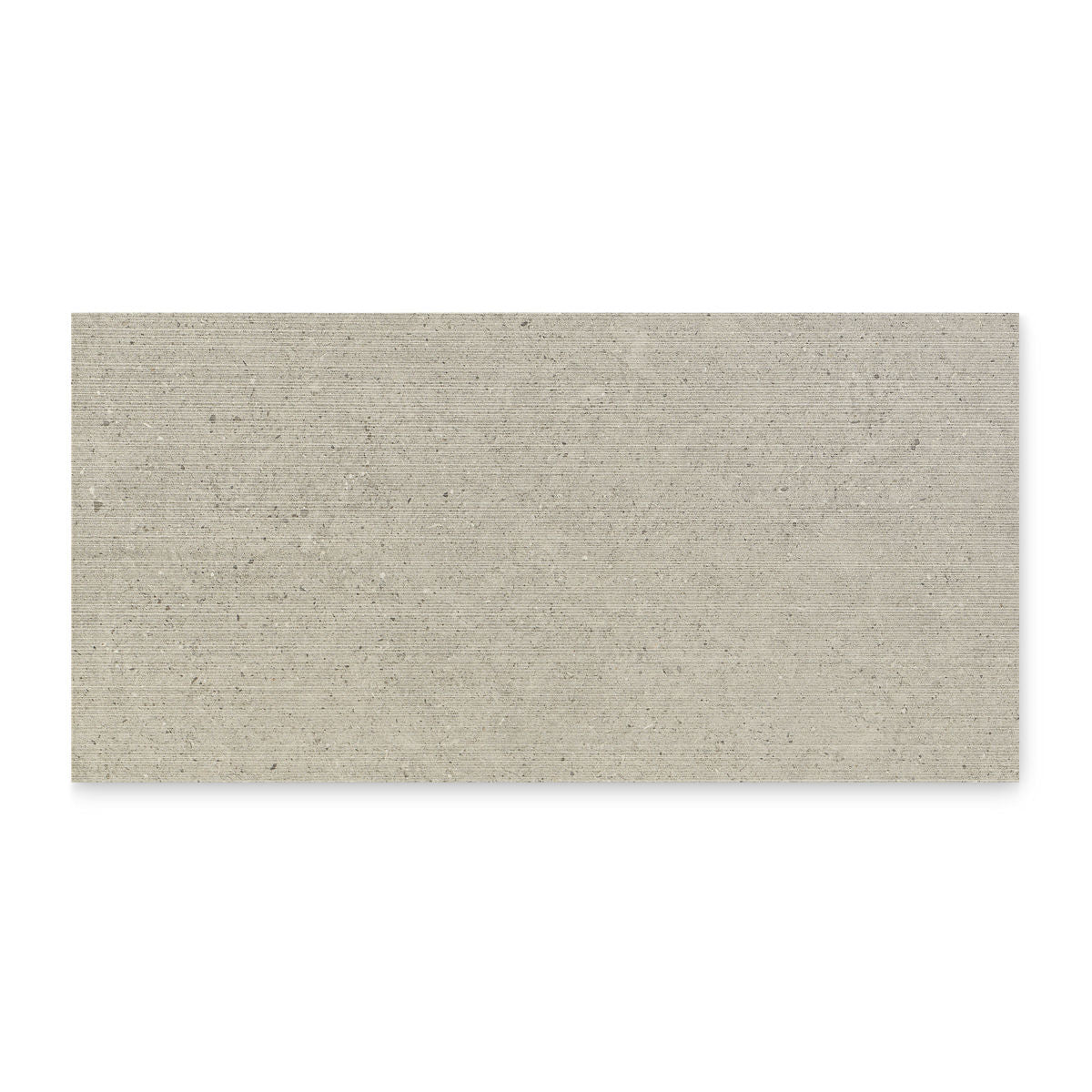 Ann Sacks | Stampino Black Crosshatch 6 x 36 Porcelain Tile