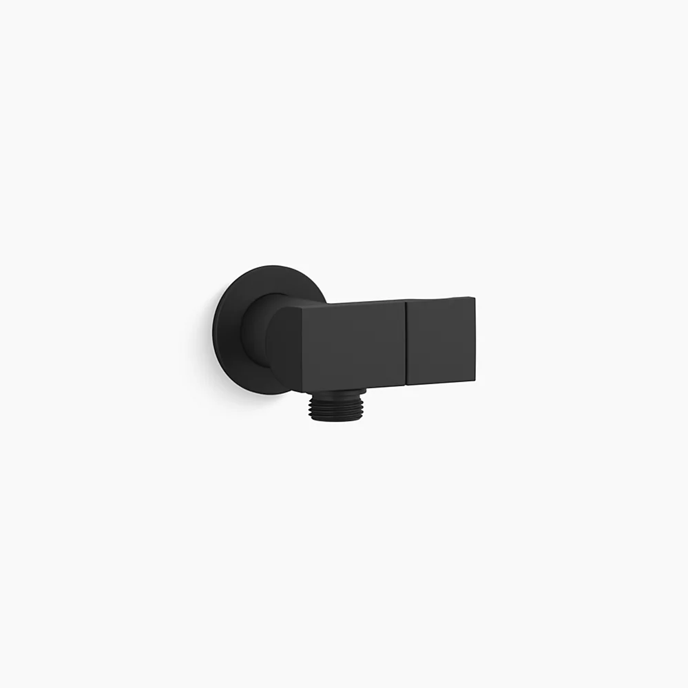 Kohler | Exhale Supply Elbow with Bracket in Matte Black