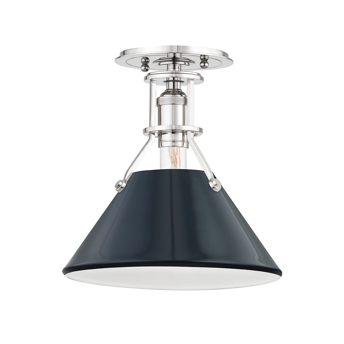 Hudson Valley | Painted No.2 Semi Flush 9.5" Main Image