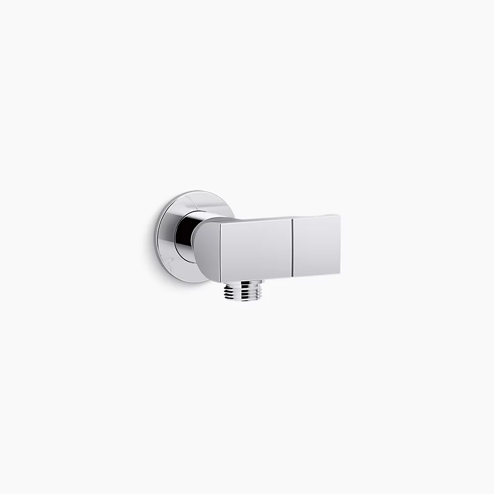 Kohler | Exhale Supply Elbow with Bracket in Polished Chrome