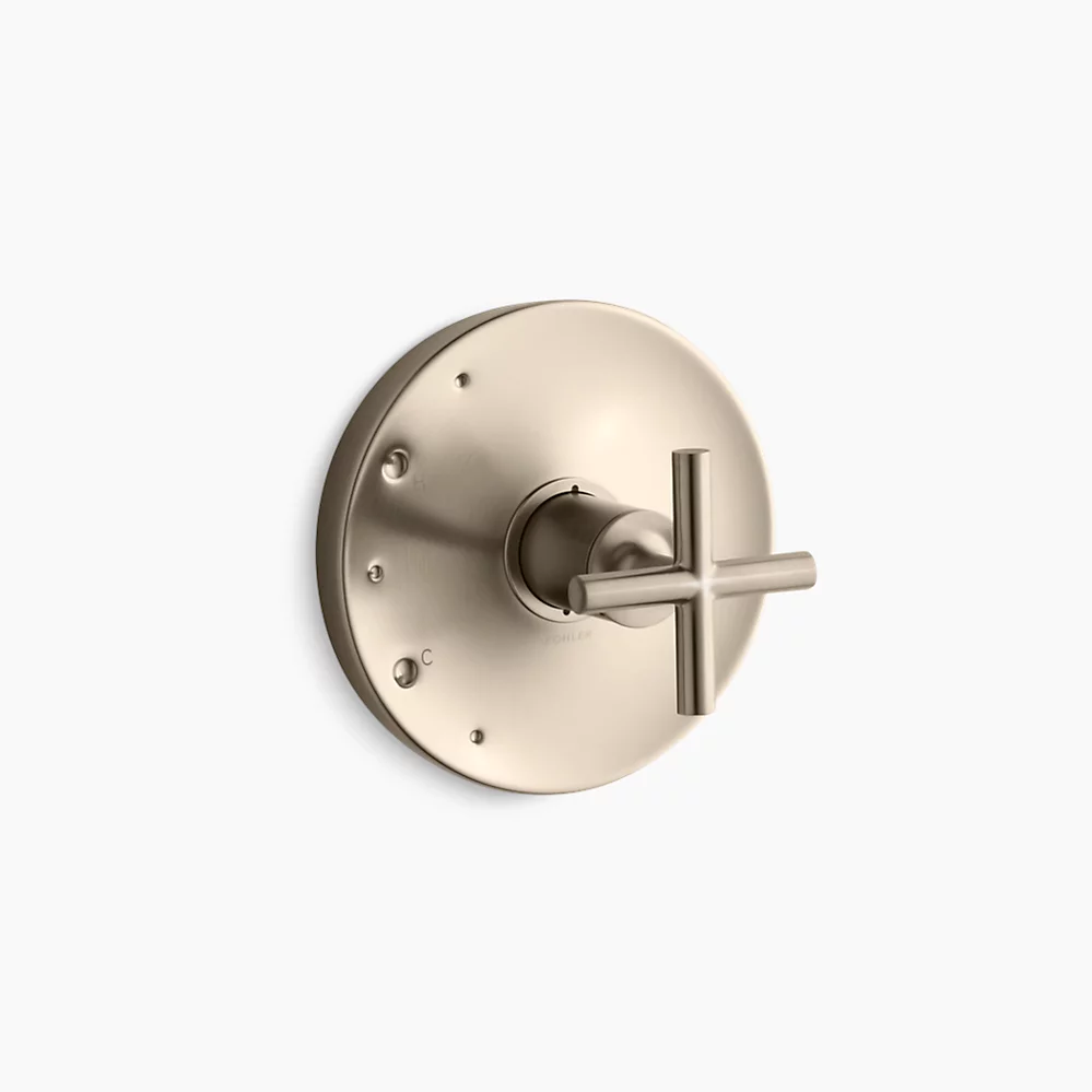 Kohler | Purist Valve Trim in Vibrant Brushed Bronze