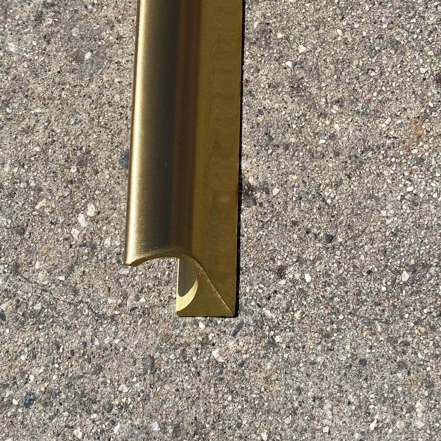 Schoolhouse Electric | Card File Pulls Long - Natural Brass-Two available