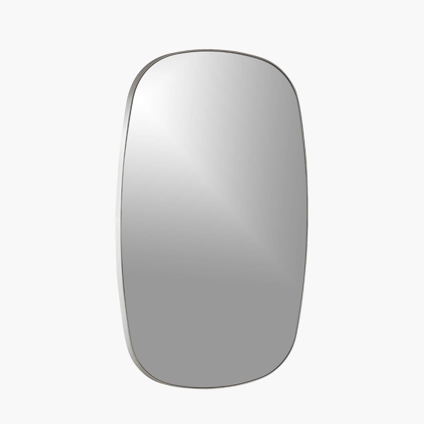 Crate and Barrel | Infinity Silver Oblong Wall Mirror 23"x37"