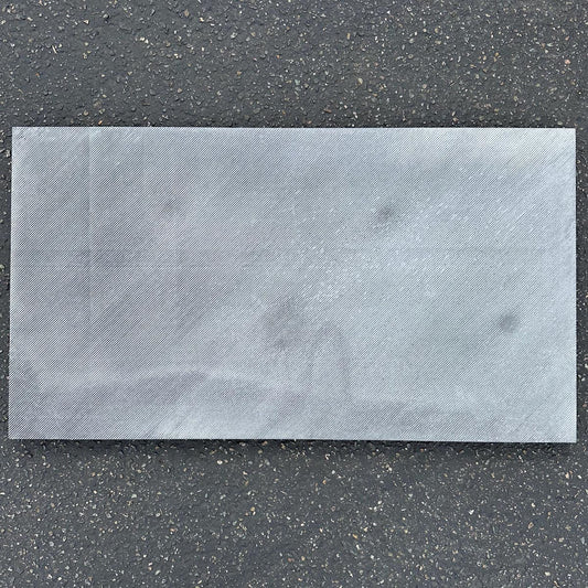 Concrete Collaborative | Zuma 24x43 Ribbed Ebony Tile