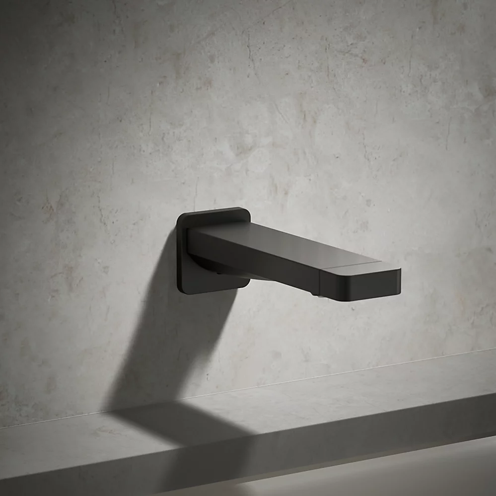 Kohler | Parallel Wall Mount Diverter Spout in Matte Black