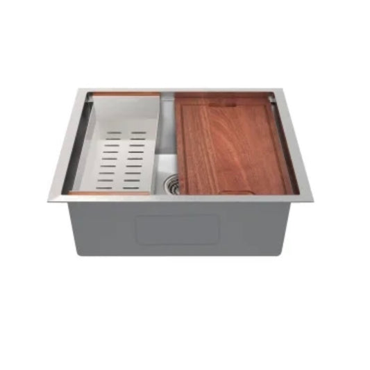 Swiss Madison | Rivage 27" Undermount Single Basin Stainless Steel Kitchen Sink