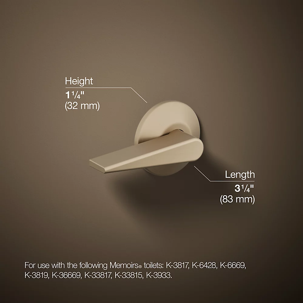 Kohler | Trip Lever in Vibrant Brushed Bronze
