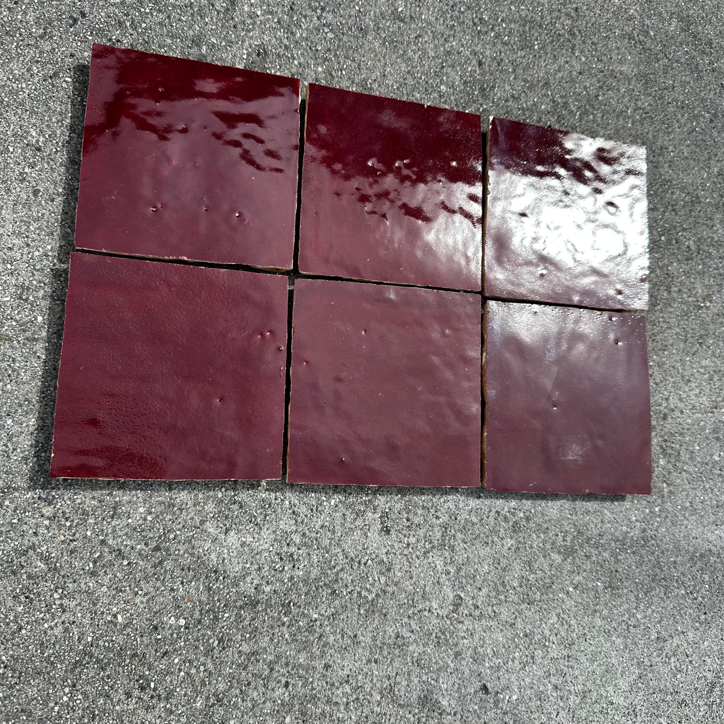 Lili Tile | Paprika Red Zellige Tile - 4x4 Square