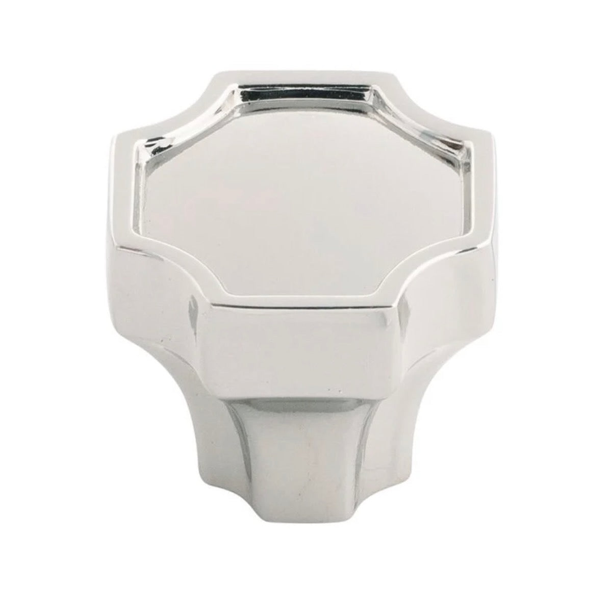 Belwith Keeler | Monarch 1-1/4" Scalloped Cabinet Drawer Knob Pol Nickel x 6