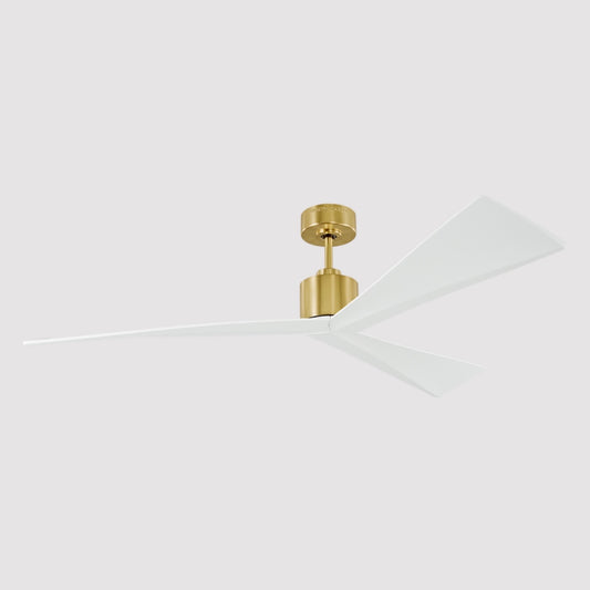 Visual Comfort Fan Collection | Monte Carlo 60” Adler Fan in Burnished Brass