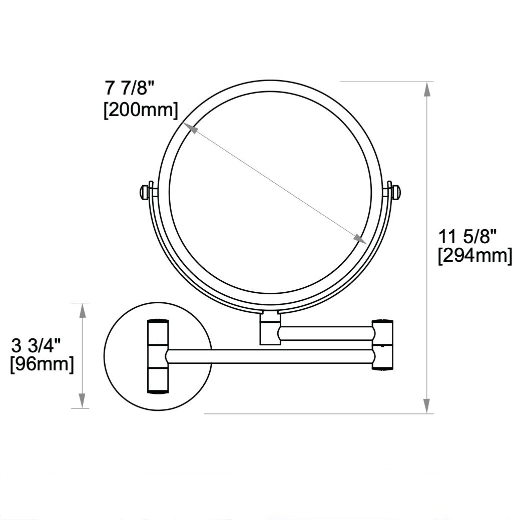 Kartners | Project Mirror in Brushed Nickel