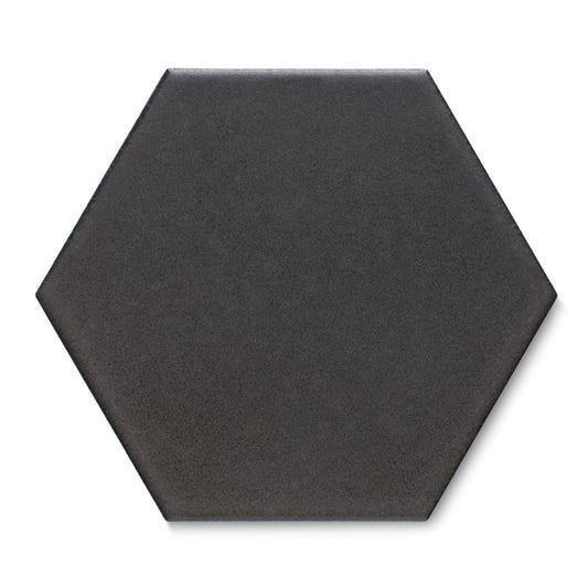 Ann Sacks | Savoy Classic Graphite Hexagon 4" Ceramic Tile