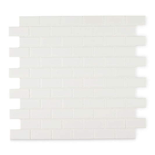 Ann Sacks | Savoy Classic Offset Mosaic Chalk Ceramic