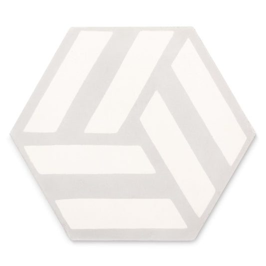 Ann Sacks | Paccha Hexagon Knot 9x8 in Specialty Concrete Tile