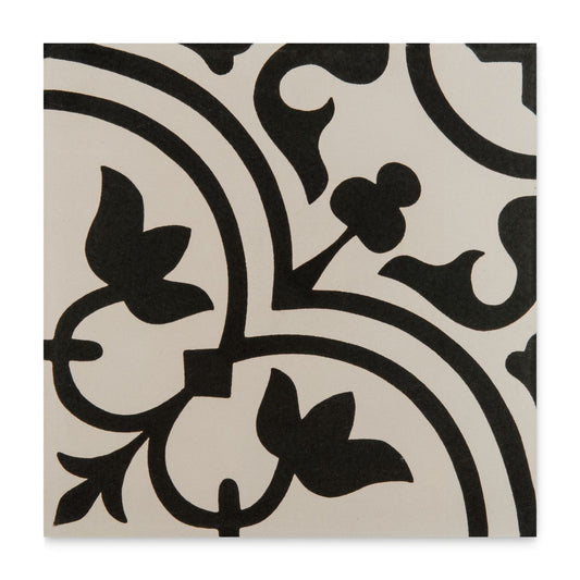 Ann Sacks | Los Jardines Nero 12 x 12 Porcelain Tile