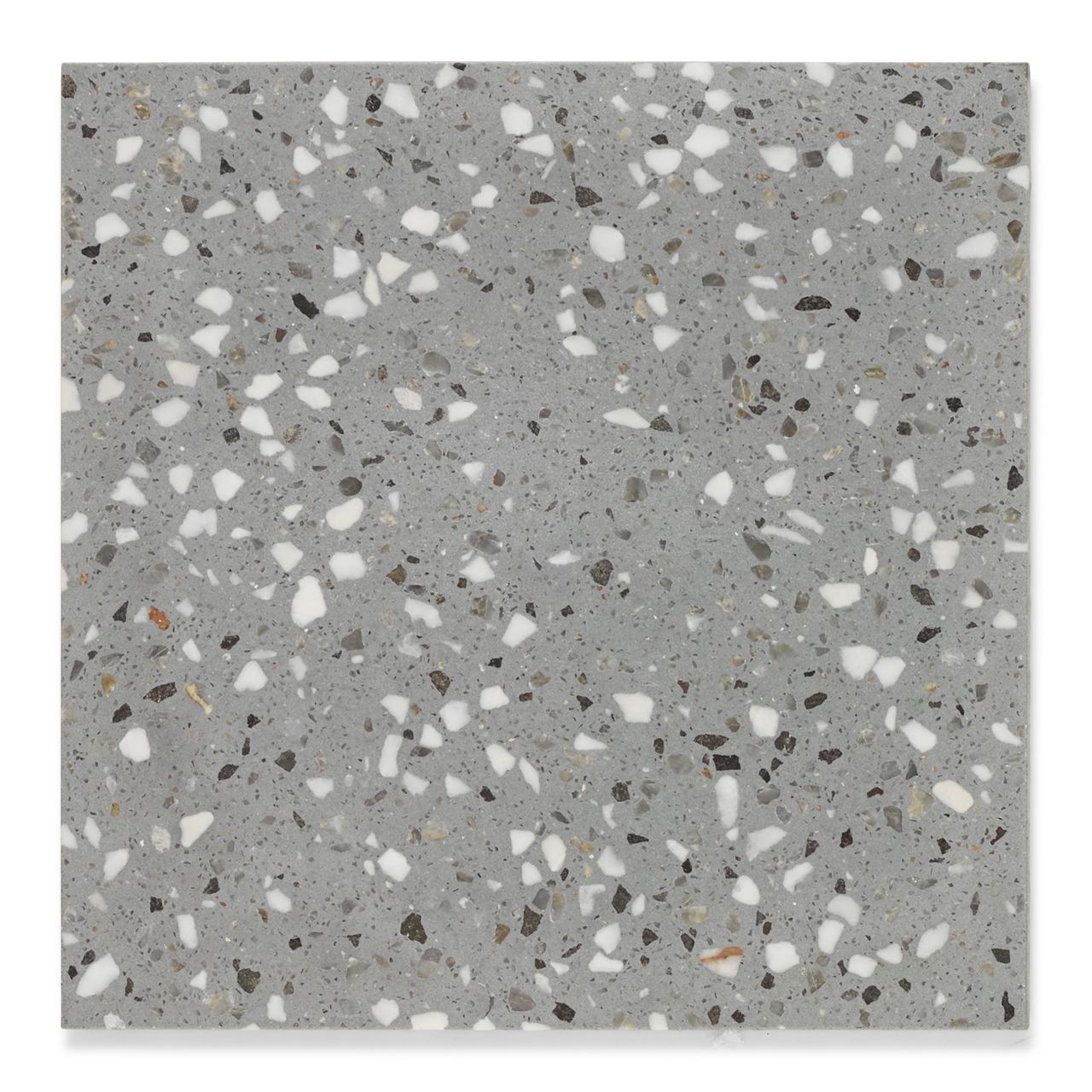 Ann Sacks | Mod Moda by Martyn Lawrence Bullard Kaufman with Grey Square Mosaic Tile