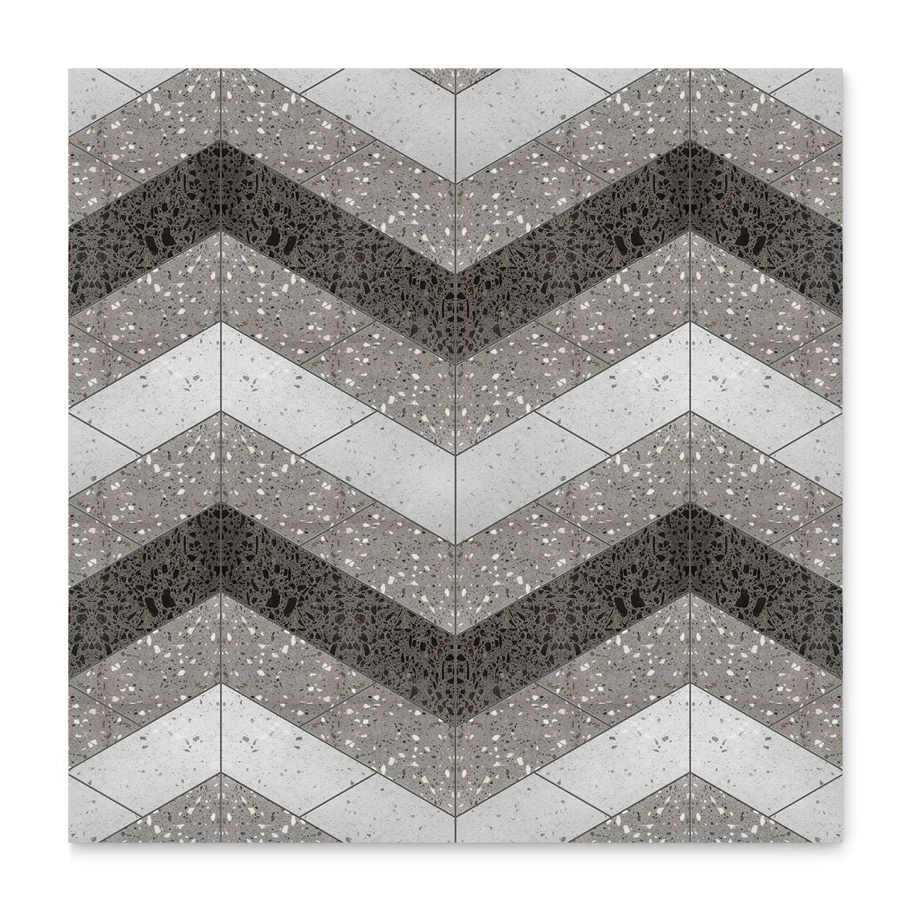 Ann Sacks | Mod Moda by Martyn Lawrence Bullard Grey Singleton Mosaic Tile