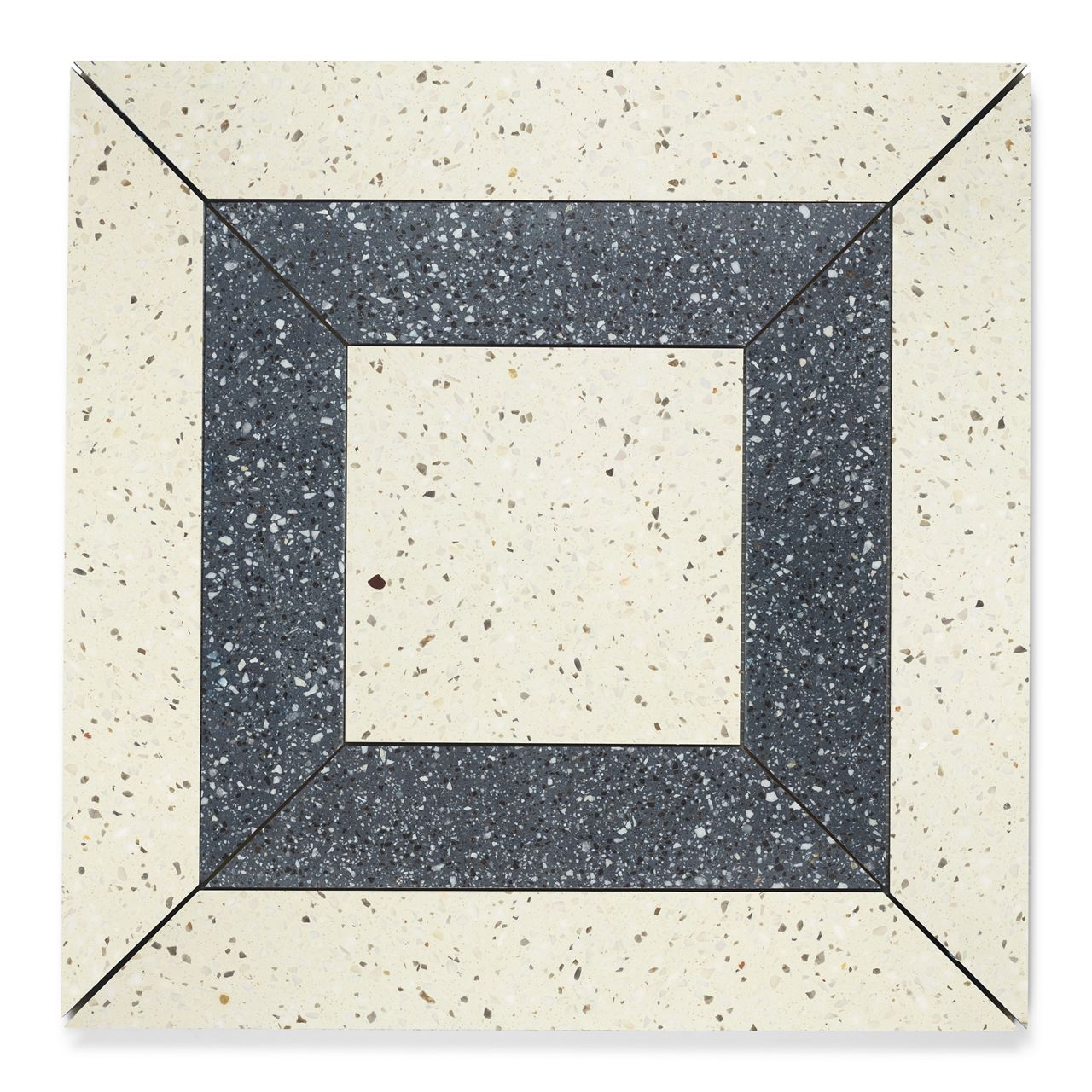 Ann Sacks | Mod Moda by Martyn Lawrence Bullard Navy-White Alexander Mosaic Tile
