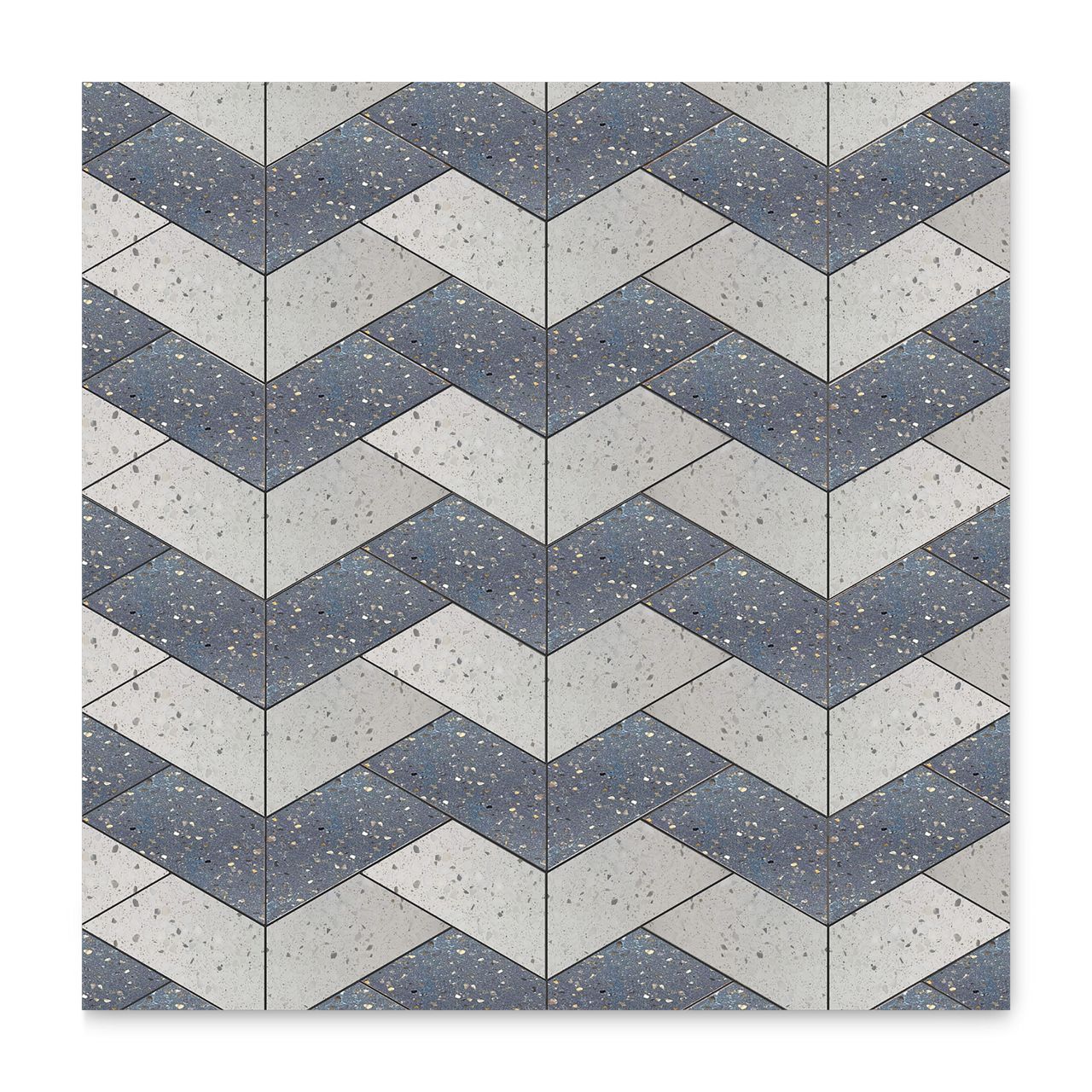 Ann Sacks | Mod Moda by Martyn Lawrence Bullard Navy Singleton Mosaic Tile