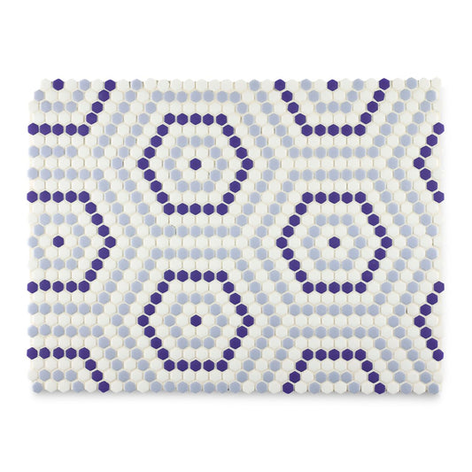 Ann Sacks | Kodra Concentric Hex Glass Tile