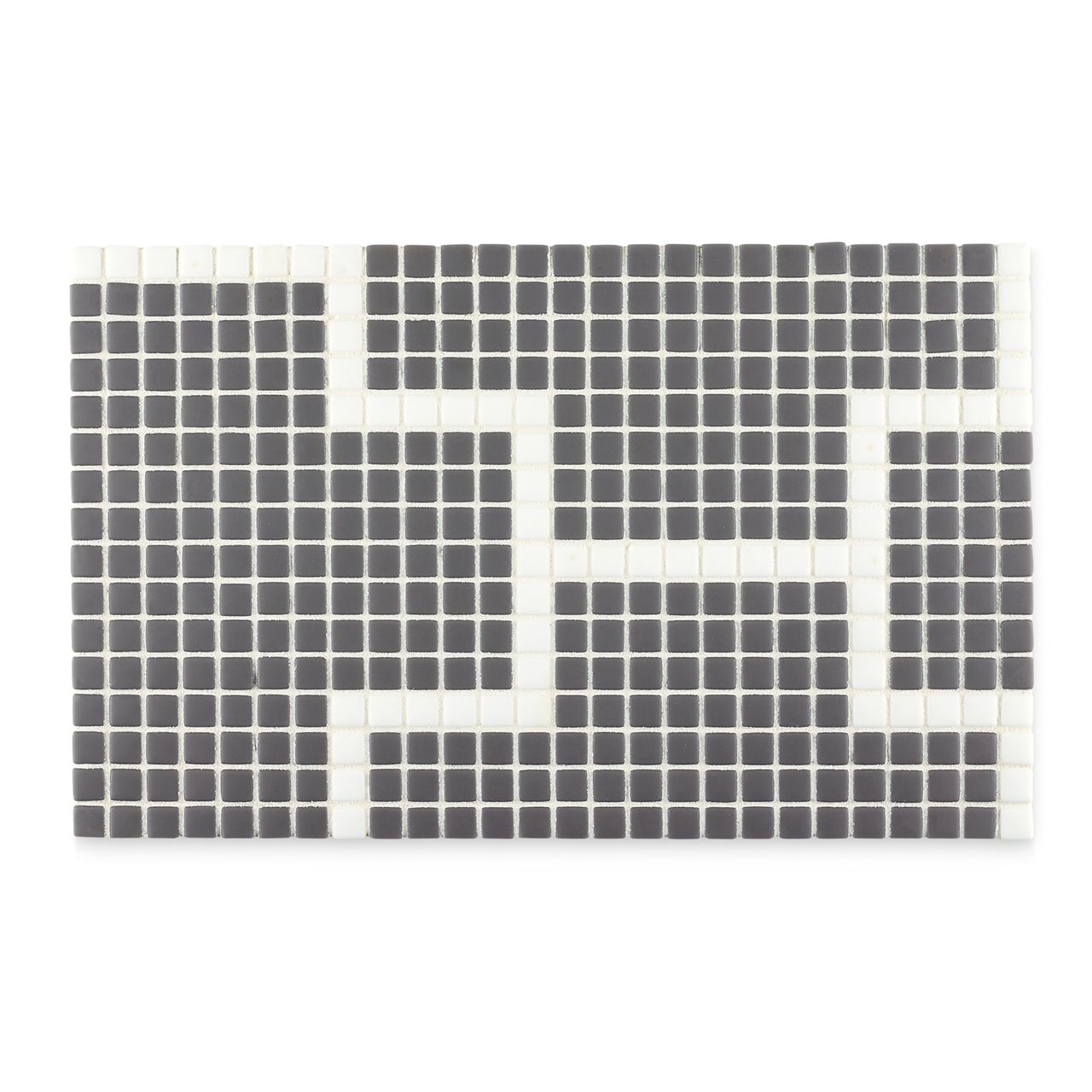 Ann Sacks | Kodra Plus Charcoal with Cloud Glass Tile