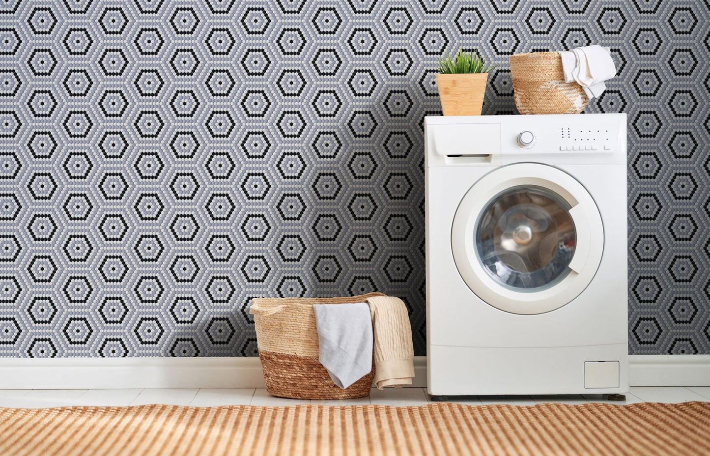 Ann Sacks | Kodra Concentric Hex Glass Tile