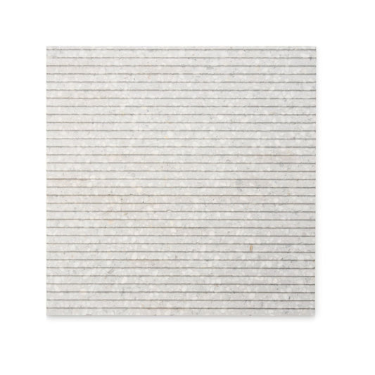 Ann Sacks | Terrazzo Form Grey Waterfall 16 x 16 Stone Tile