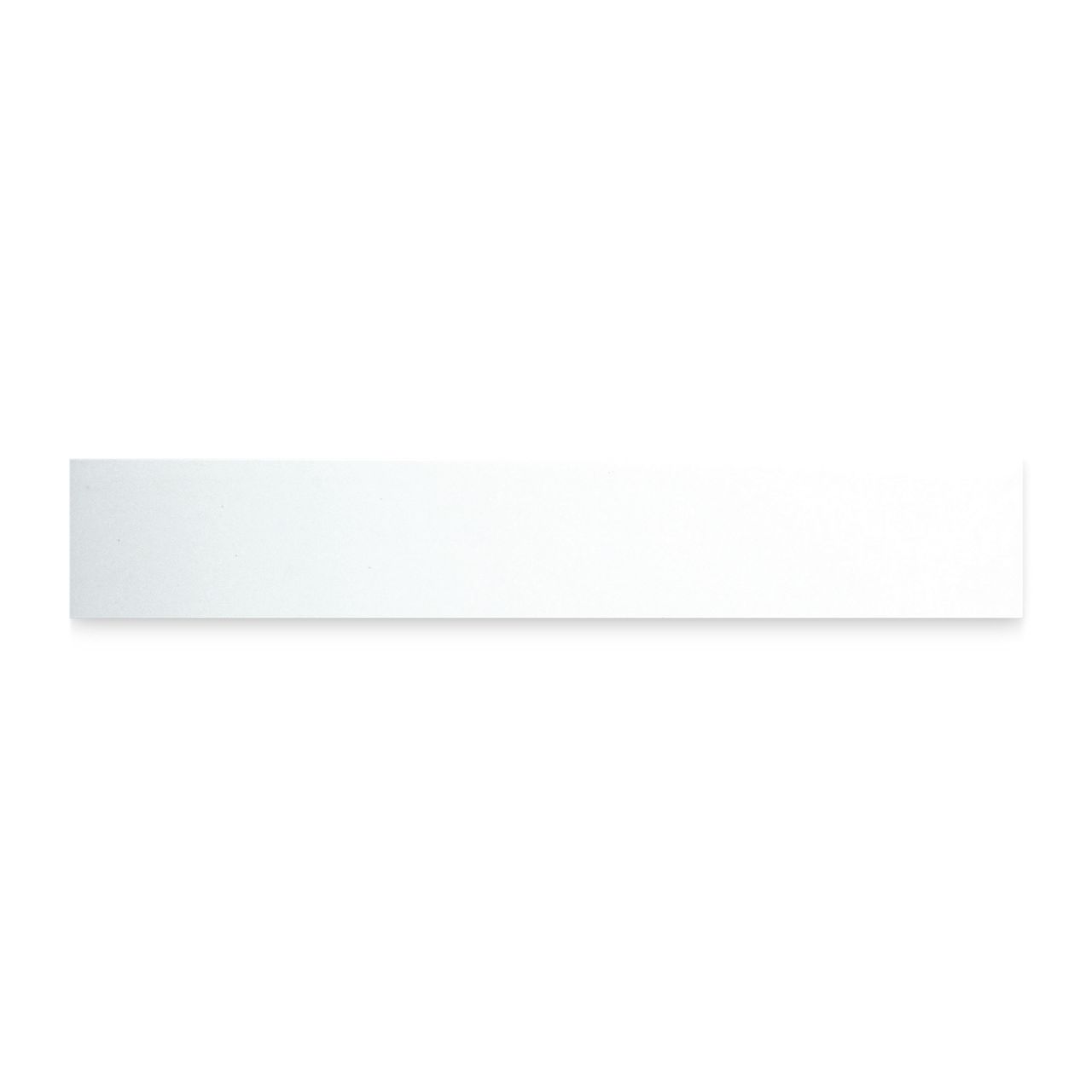 Ann Sacks | Kanso Winter White Matte Beveled Border 4 x 24 Ceramic Tile