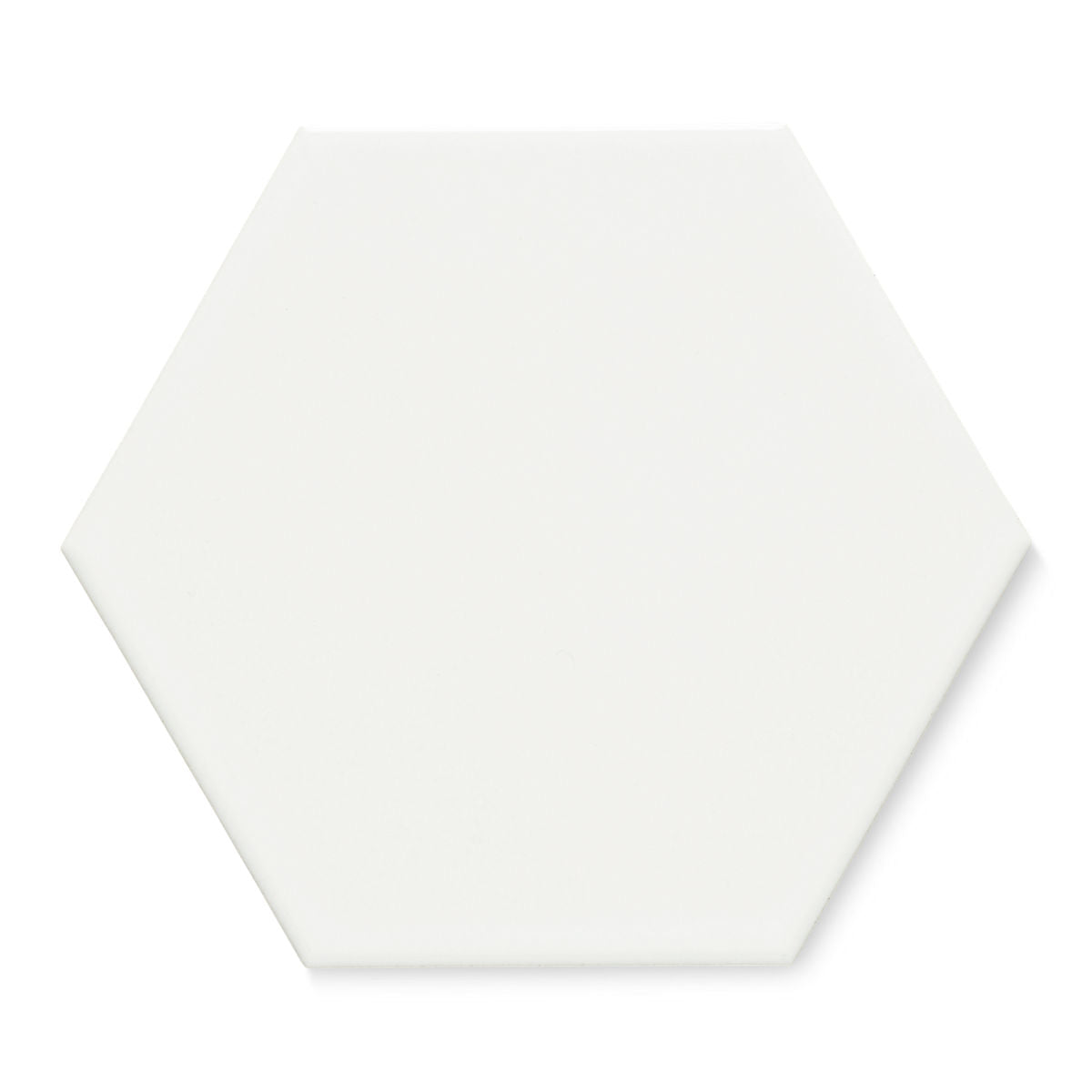 Ann Sacks | Savoy Classic 4" Hexagon Ceramic Tile Paperwhite