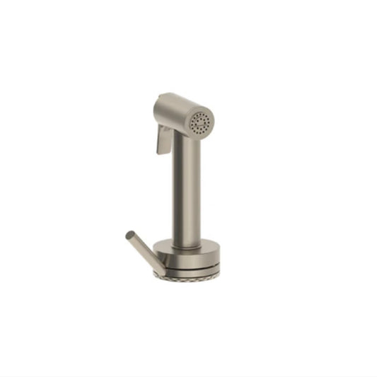 Watermark | Ancillary Elan Vital Deck Mounted Independent Side Spray with Integrated Mixer in Aged Nickel