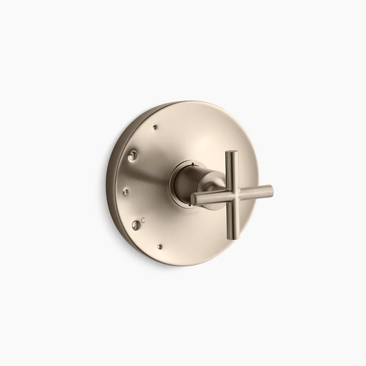 Kohler | Purist Valve Trim in Vibrant Brushed Bronze