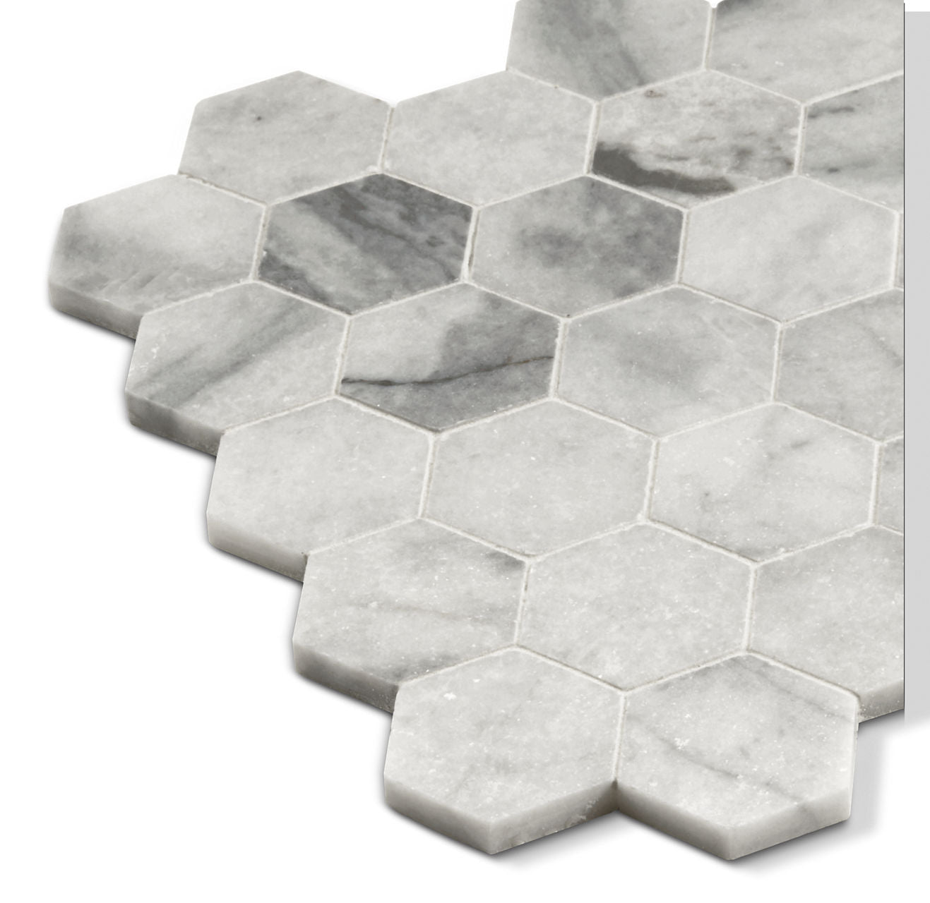 Ann Sacks | Bianca Helena Hexagon 2" Stone Tile