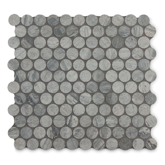 Ann Sacks | Montagna d'Argento Penny 1" Stone Tile