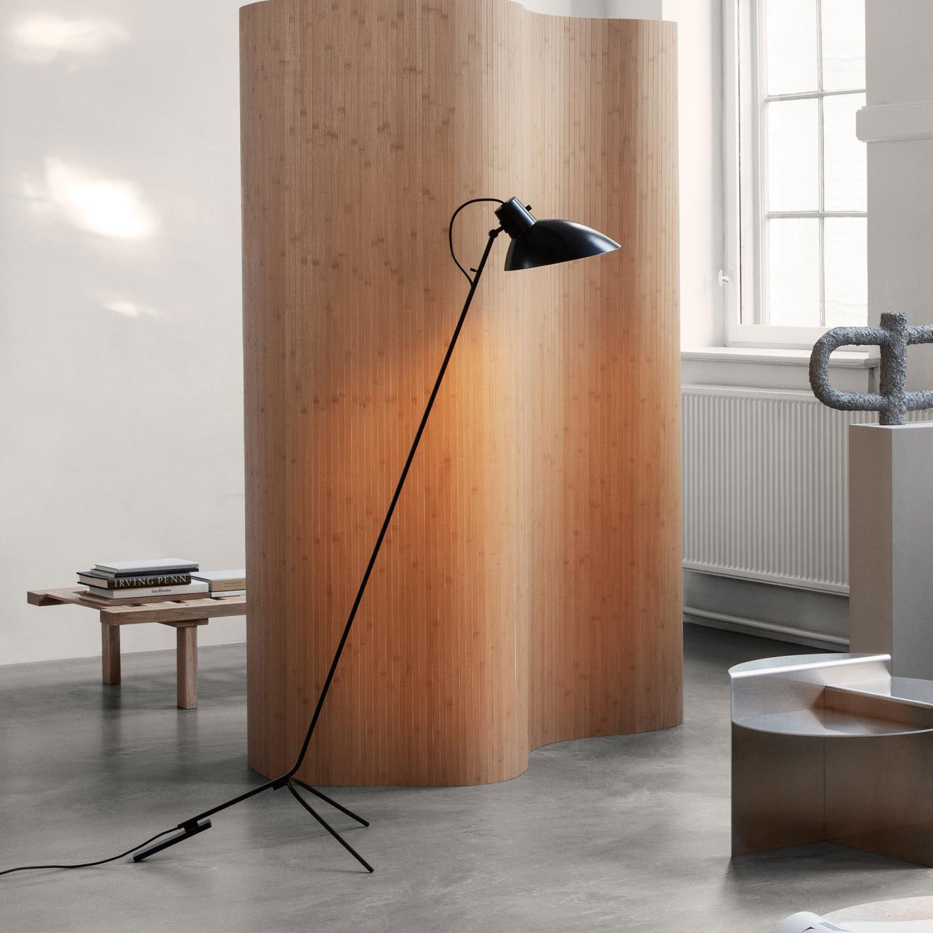 Astep | VV Cinquanta Floor Lamp Black-Black