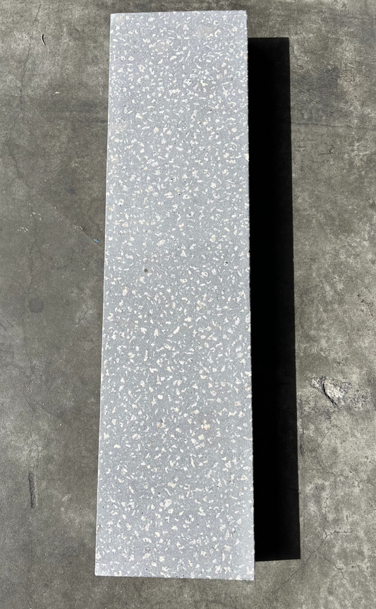 Concrete Collaborative | Trails Mid Grind Ebony Pavers 6-1/8"x24"x2"