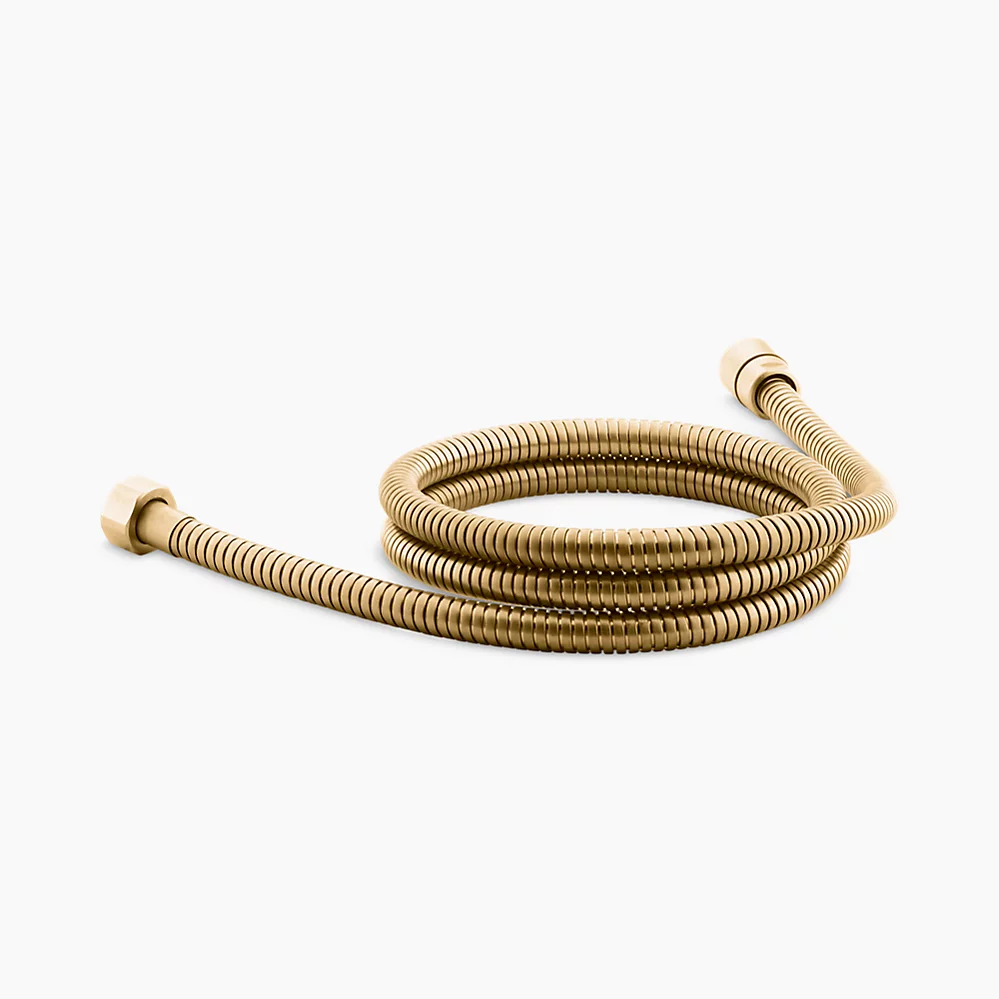 Kohler | Mastershower 72" Hose in Vibrant Brushed Moderne Brass