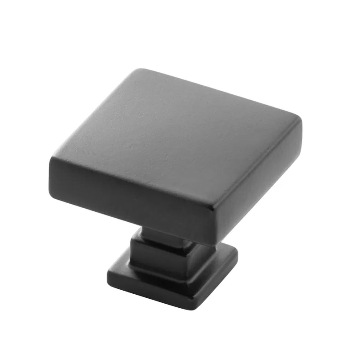 Belwith Keeler | Brighton 1-1/4 Inch Square Cabinet/Drawer Knob, Box of 8