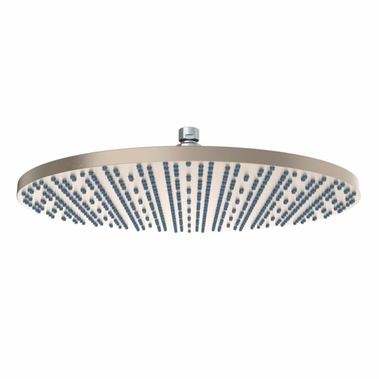 Watermark | 14” Round Antiscale Shower Head in Polished Natural Brass