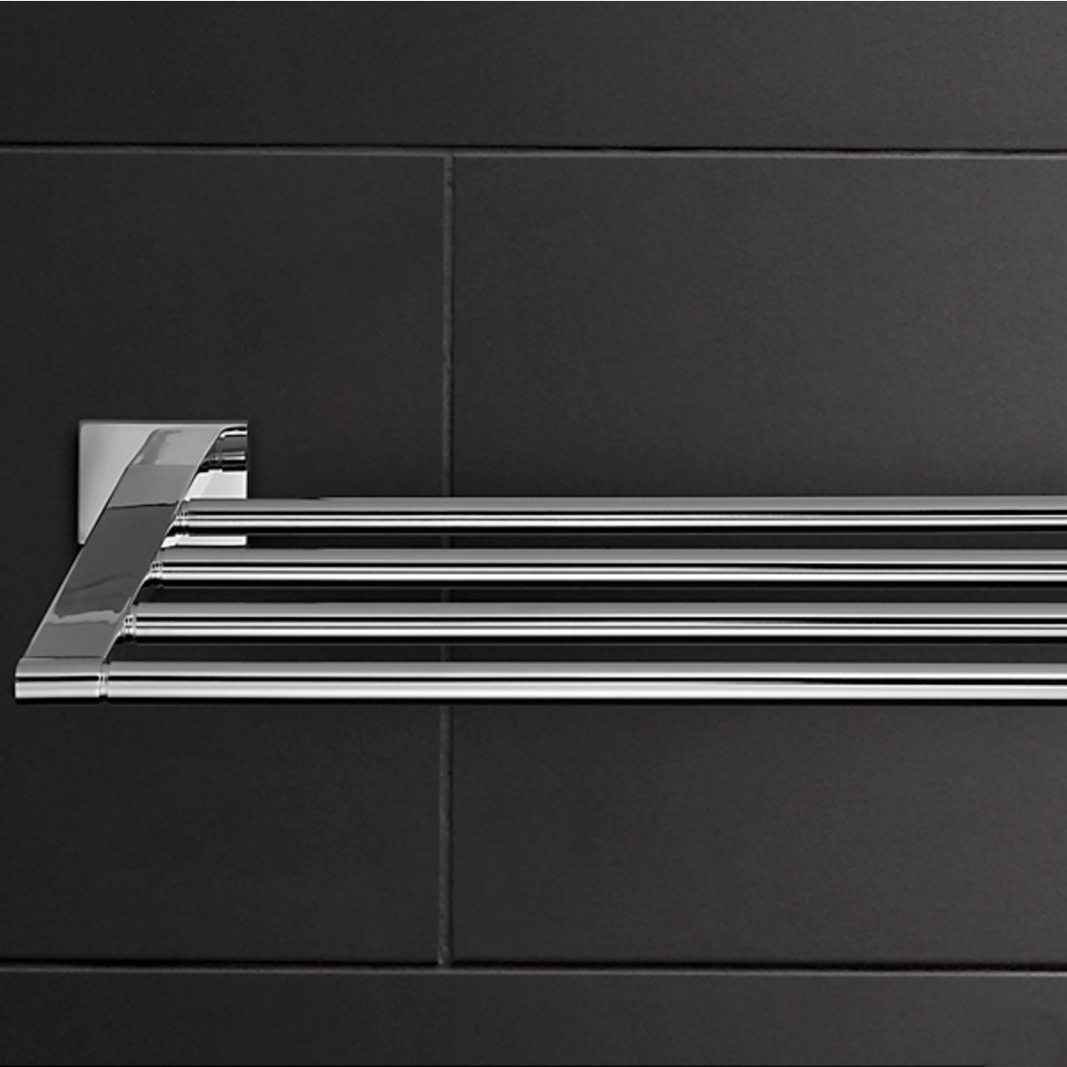 Restoration Hardware | Modern Train Rack in Polished Chrome Finish-Small