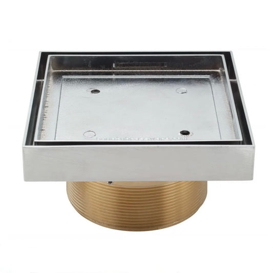 California Faucets | Tile StyleDrain® Trim Grid Only in Polished Nickel
