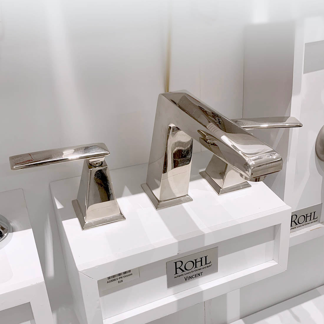Rohl | Vincent High Neck Widespread Lav Faucet