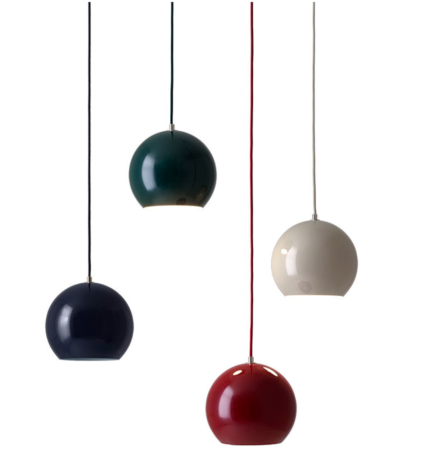 &Tradition | Topan Pendant Light in Midnight Blue Gloss