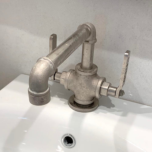 Elan Vital 38 - Deck Mounted Monoblock Lavatory Mixer