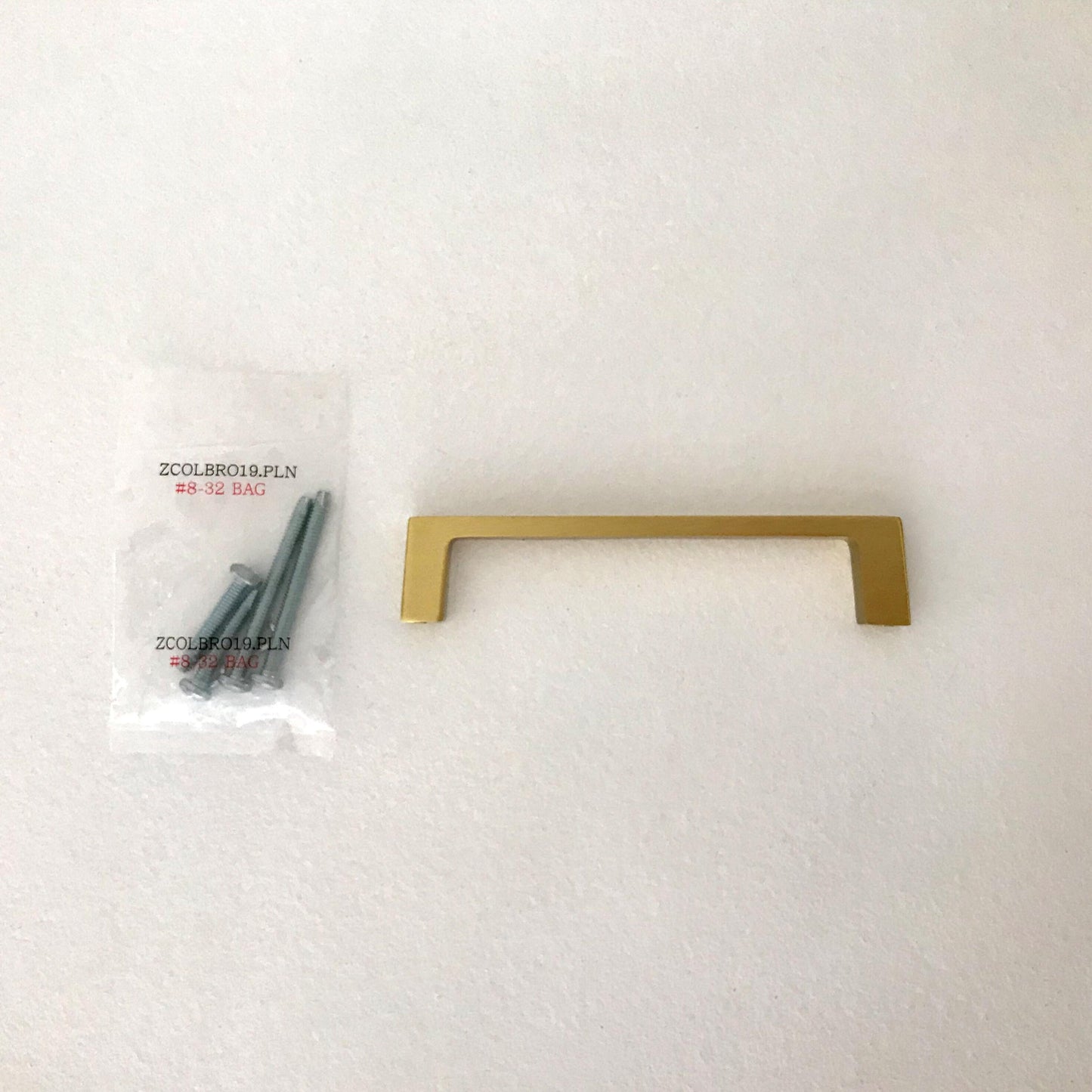 Schoolhouse Electric-Greenwood Pull in Natural Brass
